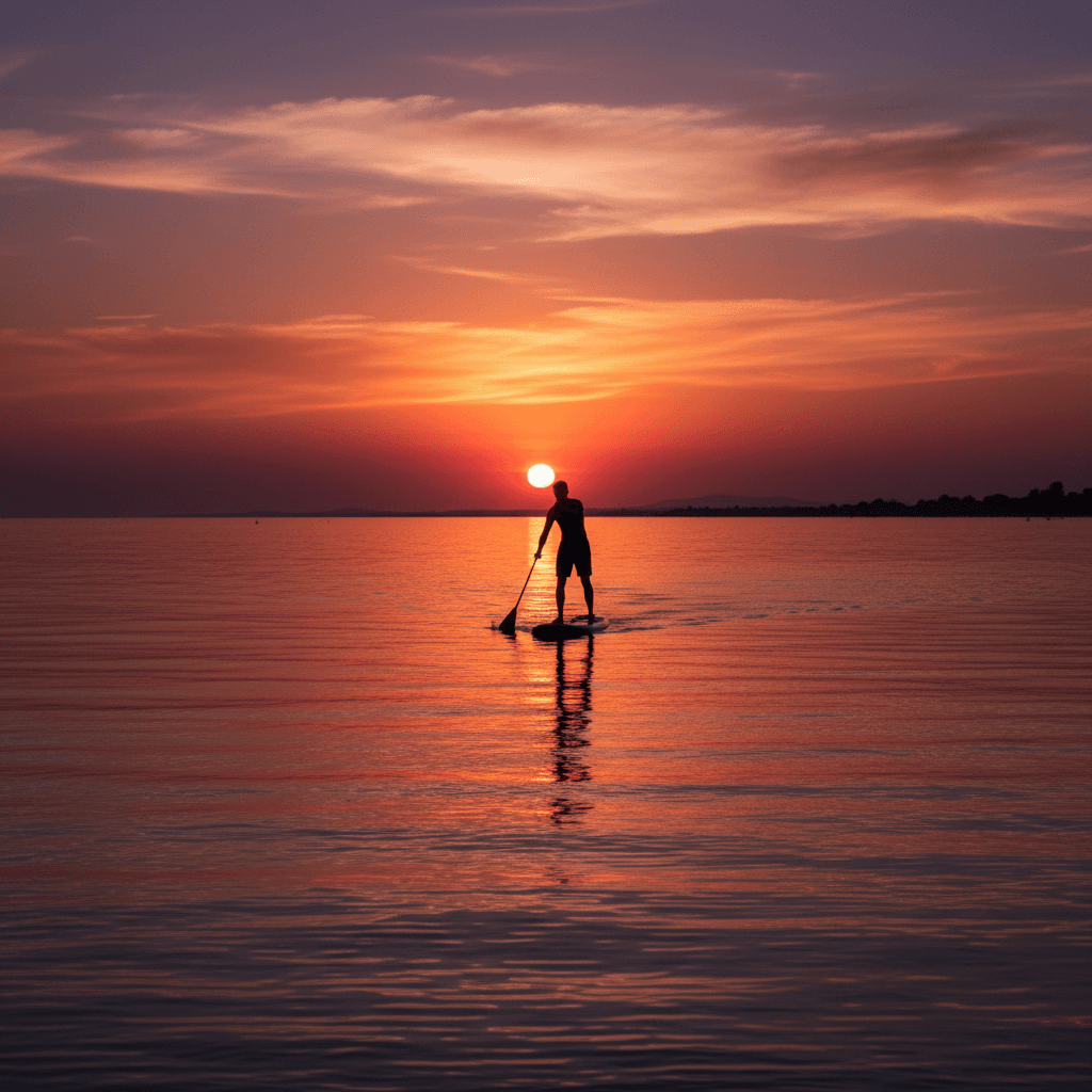 Sunset SUP — The Highest-Rated Hour of the Day